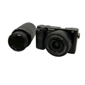 【中古】 SONY α6000 ILCE-6000Y ダブルズームキット 16-55/55-210 ミラーレス 一眼レフ カメラ ダブルレンズ ソニー 中古 C10718625