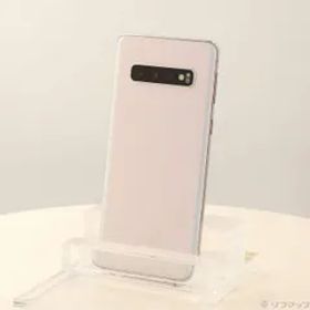 〔中古品〕 GALAXY S10 128GB プリズムホワイト SM-G973C 楽天 SIMフリー【295】