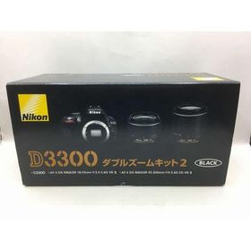 ニコン Nikon デジタル一眼レフカメラ D3300 ダブルズームキット