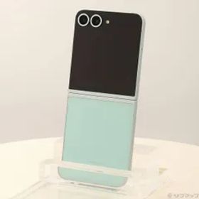 〔中古品〕 Galaxy Z Flip6 256GB ミント SCG29 au SIMフリー【344】