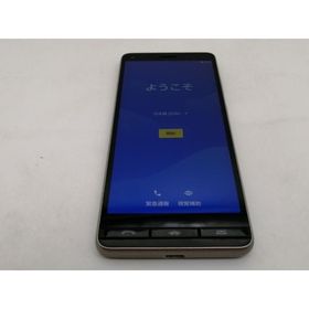【中古】KYOCERA au 【SIMロック解除済み】 BASIO4 シャンパンゴールド 3GB 32GB KYV47【なんば】保証期間１ヶ月【ランクC】