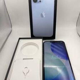 KT061299【爆速発送・土日発送可】iPhone 13 Pro max ブルー512GB Apple アイフォン アップル 利用制限〇 １円スタート au