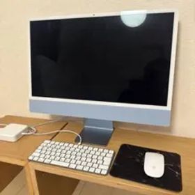 iMac M1 2021年購入 美品 Apple ブルー