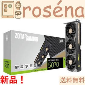 【★在庫処分】 ZOTAC GAMING GeForce RTX 5070 SOLID 12GB GDDR7 グラフィックスボード ZT-B50700D-10P VD9075