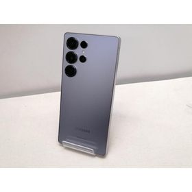 【中古】SAMSUNG 国内版 【SIMフリー】 Galaxy S25 Ultra チタニウムシルバーブルー 12GB 256GB SM-S938Q【宇田川】保証期間１ヶ月【ランクA】