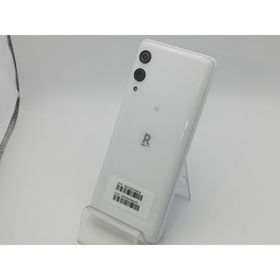 【中古】Wiko 楽天モバイル 【SIMフリー】 Rakuten Hand 5G ホワイト 4GB 128GB P780【新橋烏森通り】保証期間１ヶ月【ランクC】
