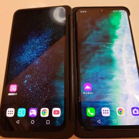 LG G8X ThinQ ブラック アダプター有り