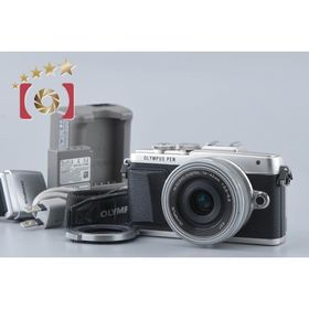 【中古】OLYMPUS オリンパス PEN Lite E-PL7 14-42mm EZレンズキット シルバー