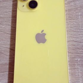 Apple iPhone 14 イエロー 本体とケーブル付き