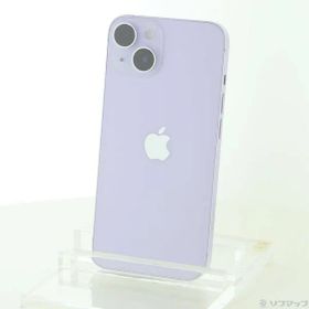 〔中古品〕 iPhone14 128GB パープル MPUY3J／A SIMフリー【348】