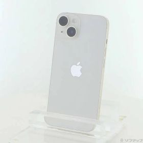 〔中古品〕 iPhone14 128GB スターライト MPUQ3J／A SIMフリー【258】