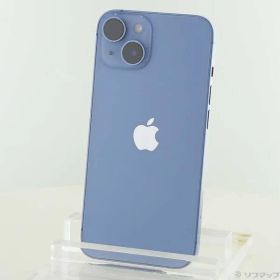 〔中古品〕 iPhone14 128GB ブルー MPVJ3J／A SIMフリー【198】