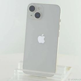 〔中古品〕 iPhone14 128GB スターライト MPUQ3J／A SIMフリー【297】