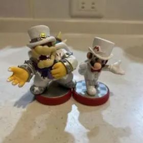 amiibo マリオ クッパ セット 美品