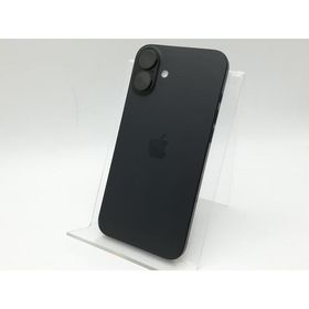 【中古】Apple 国内版 【SIMフリー】 iPhone 16 Plus 256GB ブラック MXVG3J/A【吉祥寺】保証期間１ヶ月【ランクB】