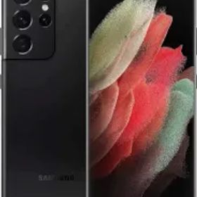 【中古】携帯電話 香港版 SAMSUNG Galaxy S21 5G Ultra (SIMフリー/ファントムブラック) [SM-G9980]