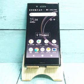 SONY Xperia XZs SOV35 au ブラック 本体 白ロム SIMロック解除済み SIMフリー 018004