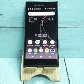 SONY Xperia XZs SOV35 au ブラック 本体 白ロム SIMロック解除済み SIMフリー 140776