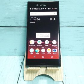 SONY Xperia XZs SOV35 au ブラック 本体 白ロム SIMロック解除済み SIMフリー 441743