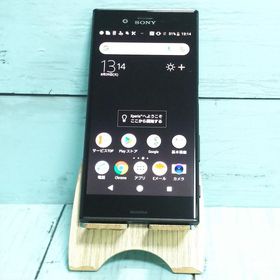 SONY Xperia XZs SOV35 au ブラック 本体 白ロム SIMロック解除済み SIMフリー 195312