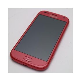 超美品 F-42A らくらくスマートフォン ピンク 即日発送 スマホ 白ロム 富士通 あすつく 土日祝発送OK