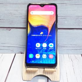 au Galaxy A20 SCV46 Black 796