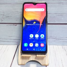 au Galaxy A20 SCV46 Black 405