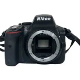 【通電のみ確認】 Nikon (ニコン) 一眼レフカメラ D5300 ブラック カメラ/043