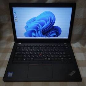 Lenovo ThinkPad X280 20KE-S88T00 第8世代CoreI3 メモリ8GB SSD256GB WINDOWS11 外装・キーボードとてもきれいです 使用3000時間台