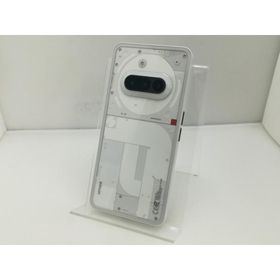 【中古】NOTHING 国内版 【SIMフリー】 Nothing Phone (3a) ホワイト 8GB 128GB【大須】保証期間１ヶ月【ランクA】