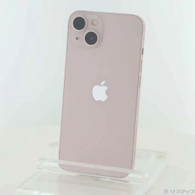 【中古】Apple(アップル) iPhone13 128GB ピンク MLNE3J／A SIMフリー 【247-ud】