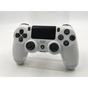 【中古】SONY ワイヤレスコントローラー(DUALSHOCK 4) CUH-ZCT2J13 [グレイシャー・ホワイト]【千葉】保証期間１週間【ランクB】
