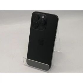 【中古】Apple SoftBank 【SIMフリー】 iPhone 15 Pro 256GB ブラックチタニウム MTUC3J/A【大須アメ横】保証期間1ヶ月【ランクC】