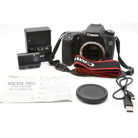 Canon デジタル一眼レフカメラ EOS70D ボディ ブラック EOS70D