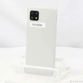 【中古】SHARP(シャープ) AQUOS sense6 64GB シルバー SH-54B docomo SIMフリー 【352-ud】