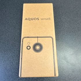 ①SHARP AQUOS sense8 コバルトブラック SH-M26