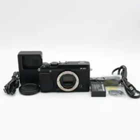 【良品】FUJIFILM X-E1 ブラック ミラーレス一眼