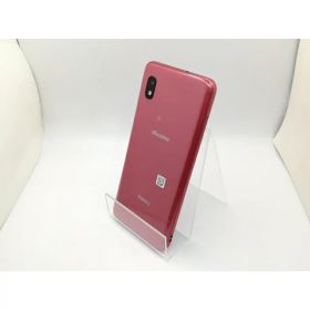 【中古】SAMSUNG docomo 【SIMロック解除済み】 Galaxy A21 レッド 3GB 64GB SC-42A【三宮駅前】保証期間1ヶ月【ランクB】