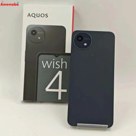 【新品・未使用】AQUOS wish4 4GB/64GB ブラック A402SH SoftBank版SIMフリー 未