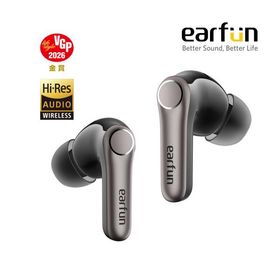 EarFun AirPro4+ ワイヤレスイヤホン Bluetooth 6.0/業界最小クラスBAドライバー/「QCC3091」aptX Lossless対応/ハイレゾ LDAC/Snapdragon / VGP2026金賞