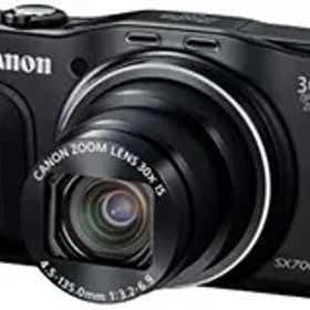 【中古】Canon デジタルカメラ Power Shot SX700 HS ブラック 光学30倍ズーム PSSX700HS(BK)