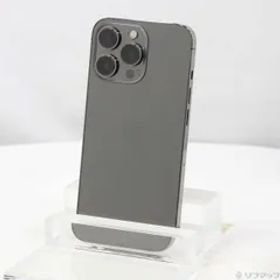 〔中古品〕 iPhone13 Pro 128GB グラファイト MLUE3J／A SIMフリー 〔ネットワーク利用制限▲〕【258】