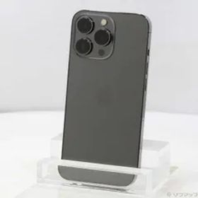 〔中古品〕 iPhone13 Pro 128GB グラファイト MLUE3J／A SIMフリー【377】