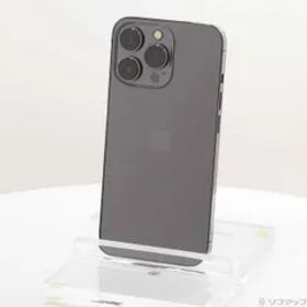〔中古品〕 iPhone13 Pro 128GB グラファイト MLUE3J／A SIMフリー 〔ネットワーク利用制限▲〕【377】