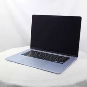 〔展示品〕 MacBook Air 15.3-inch Early-2025 MC7A4J／A Apple M4 10コアCPU_10コアGPU 16GB SSD256GB スカイブルー 〔15.7 Sequoia〕【258】