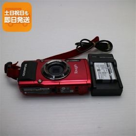 美品 TG-3 レッド 即日発送 デジカメ OLYMPUS 本体 あすつく 土日祝発送OK