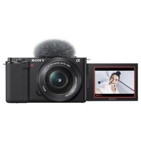 ソニー SONY VLOGCAM ZV-E10L パワーズームレンズキット ミラーレス一眼カメラ [ブラック]【ラッピング対応可】 R-LOGI