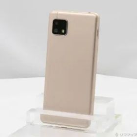 〔中古品〕 AQUOS sense4 basic 64GB ライトカッパー A003SH Y!mobile【349】