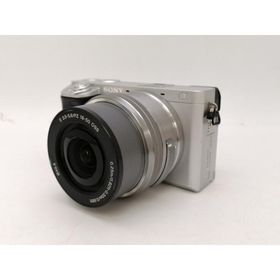 【中古】SONY α6400 パワーズームレンズキット ILCE-6400L シルバー【新宿2】保証期間１ヶ月【ランクB】