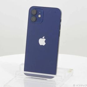 〔中古品〕 iPhone12 128GB ブルー MGHX3J／A SIMフリー【198】